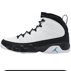 Jordan 9 Retro University Black Blue